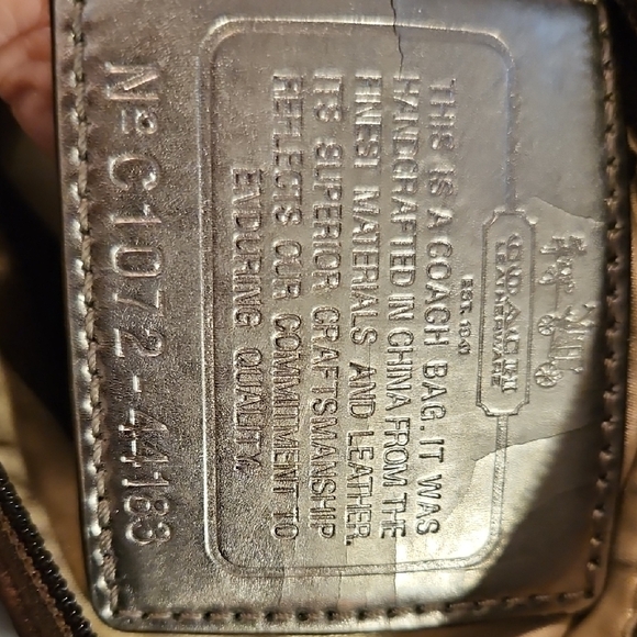 Coach Multicolor Crossbody Bag with Logo Detail - Picture 7 of 7